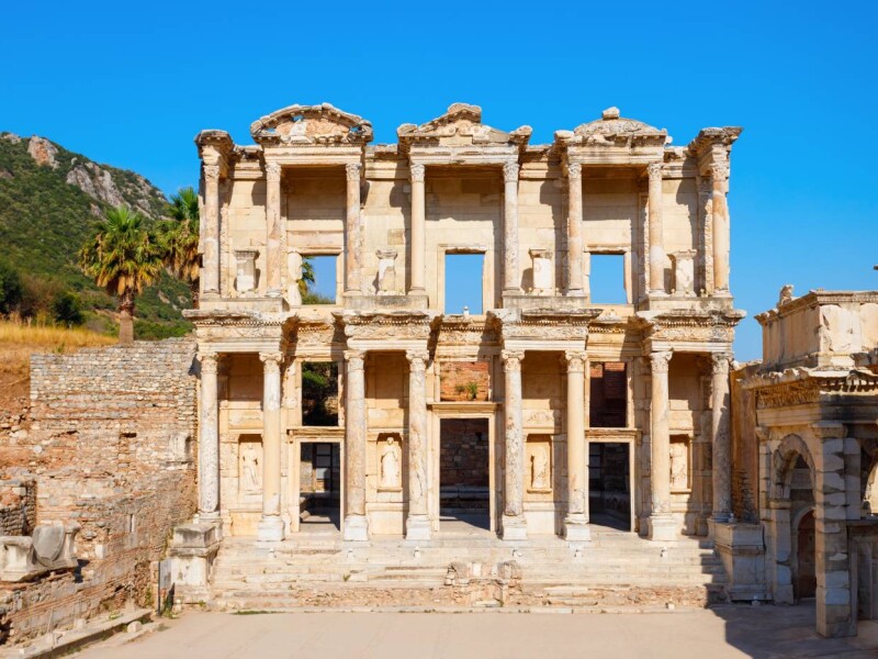 Library of Celsus in Ephesus, Izmir, Turkey
