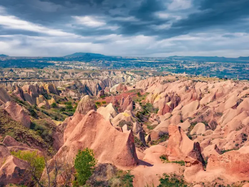 Rose Valley in Göreme, Cappadocia, Turkey