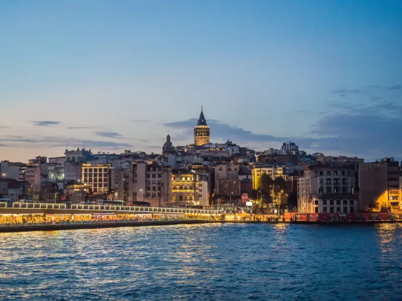 Beyoglu District in Istanbul, Turkey - walks and architecture