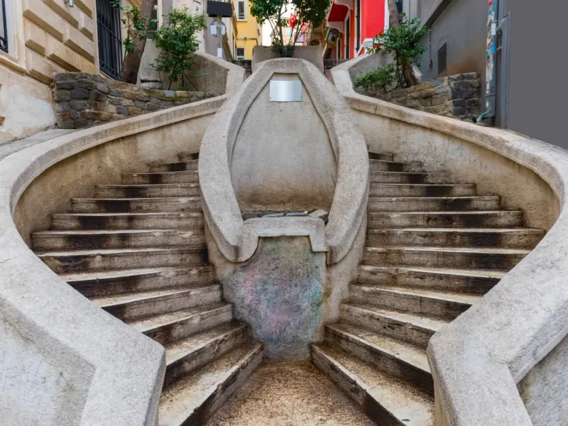 Camondo Stairs in Karakoy, Istanbul