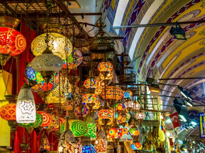 Grand Bazaar in Istanbul, Turkey — historic commercial center