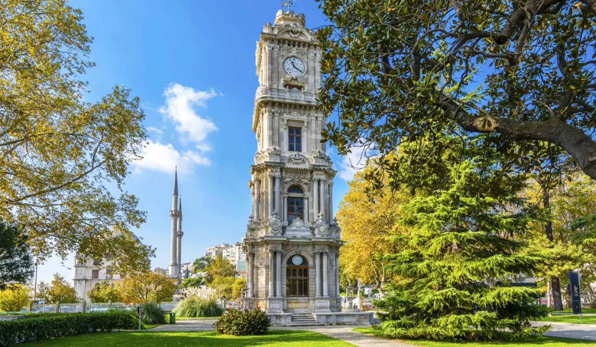 Dolmabahce Palace Clock Tower