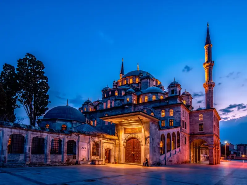 Fatih Mosque in Istanbul, Turkey