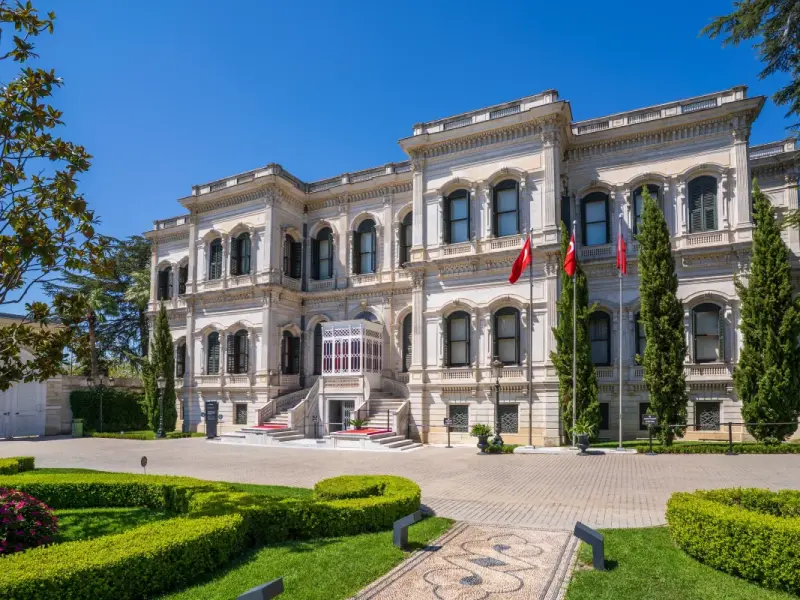 Yildiz Palace in Istanbul, Turkey - late Ottoman residence and park