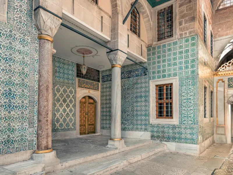 Topkapi Palace Harem Section in Istanbul, Turkey