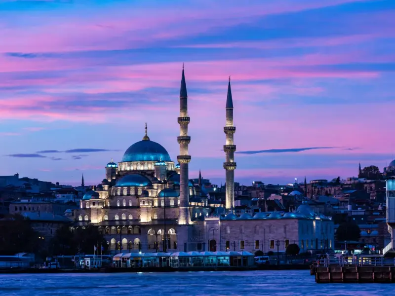 New Mosque in Istanbul, Turkey in the Eminonu district