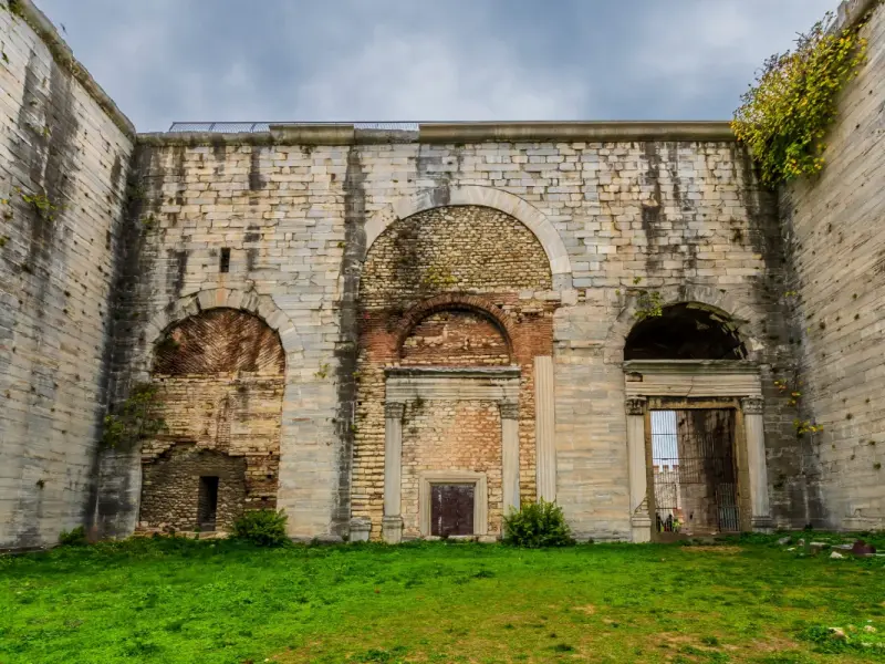 The Golden Gate of Constantinople in Istanbul, Turkey