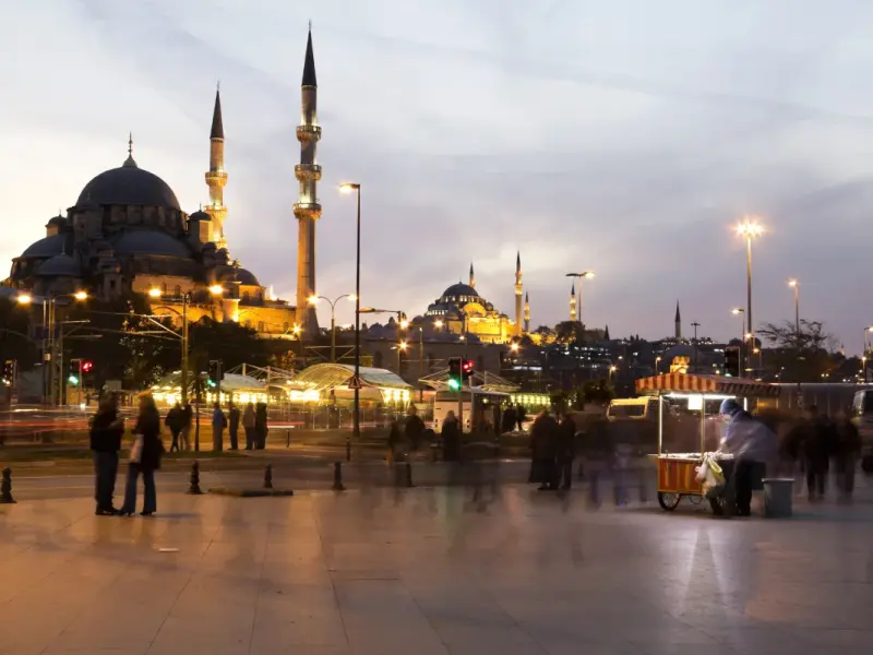 Eminonu District, Istanbul, Turkey - a port and trading quarter