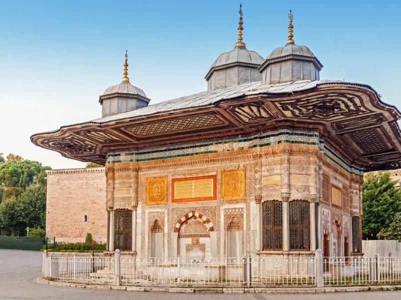 The Fountain of Ahmed III in Sultanahmet Square, Istanbul, Turkey