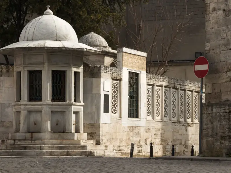 Tomb of the Architect Mimar Sinan in Istanbul, Turkey