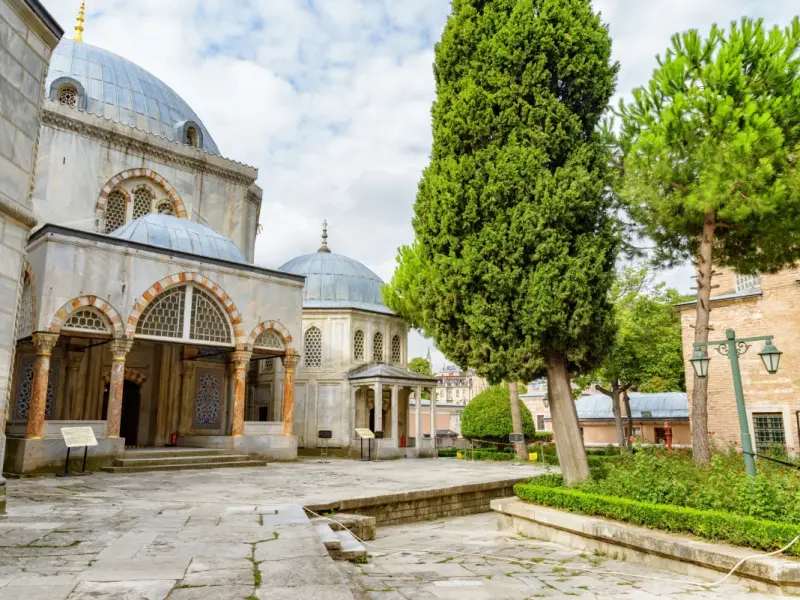 Mausoleum of Mehmed III in the Sultanahmet district, Istanbul, Turkey