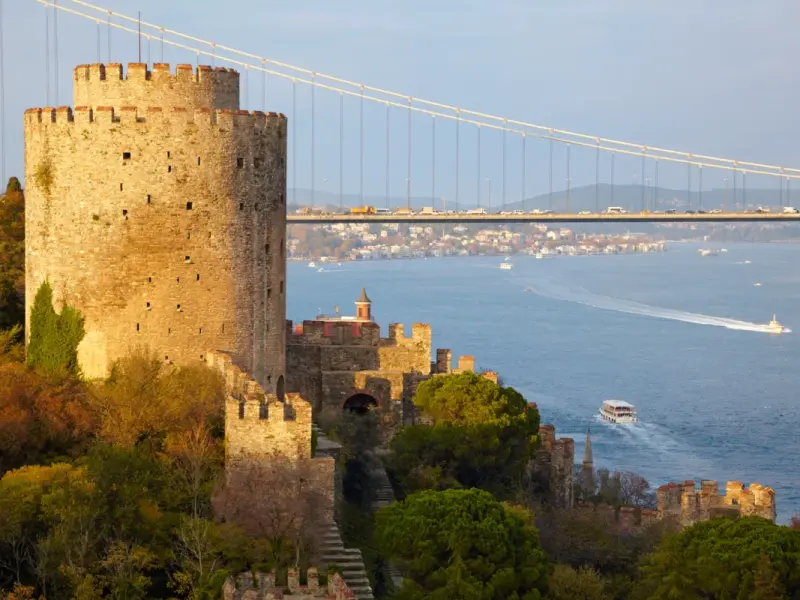 Halil Pasha Tower in Rumelihisari, Istanbul, Turkey