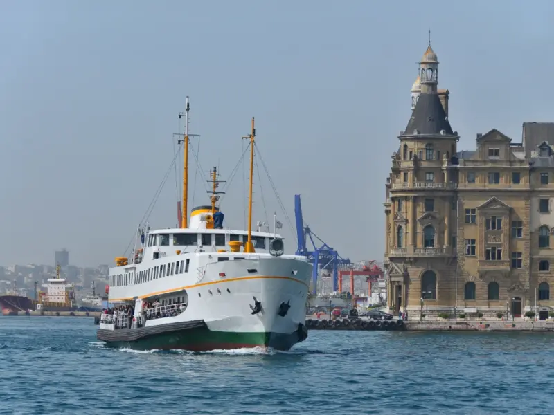 Haydarpasa Port in the Kadikoy district, Istanbul, Turkey