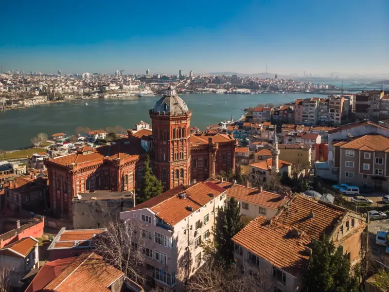 Greek Lyceum in Fener, Istanbul, Turkey