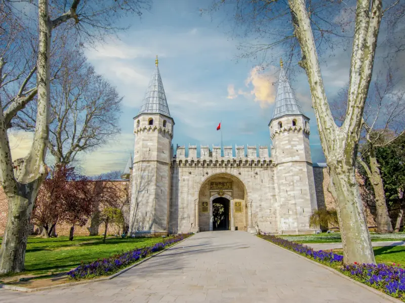 Bab-us Selam Gate at Topkapi Palace, Istanbul
