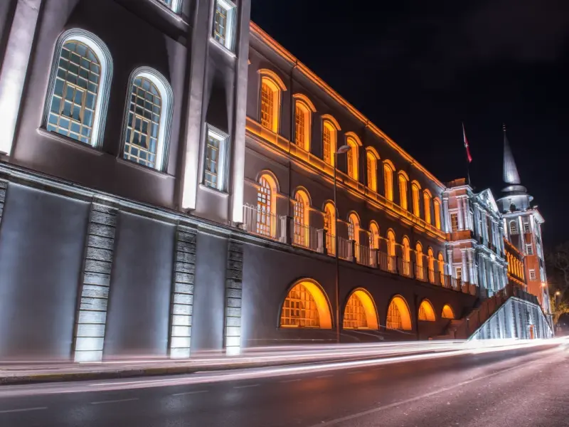 Kuleli Military School in Istanbul on the Bosphorus shore