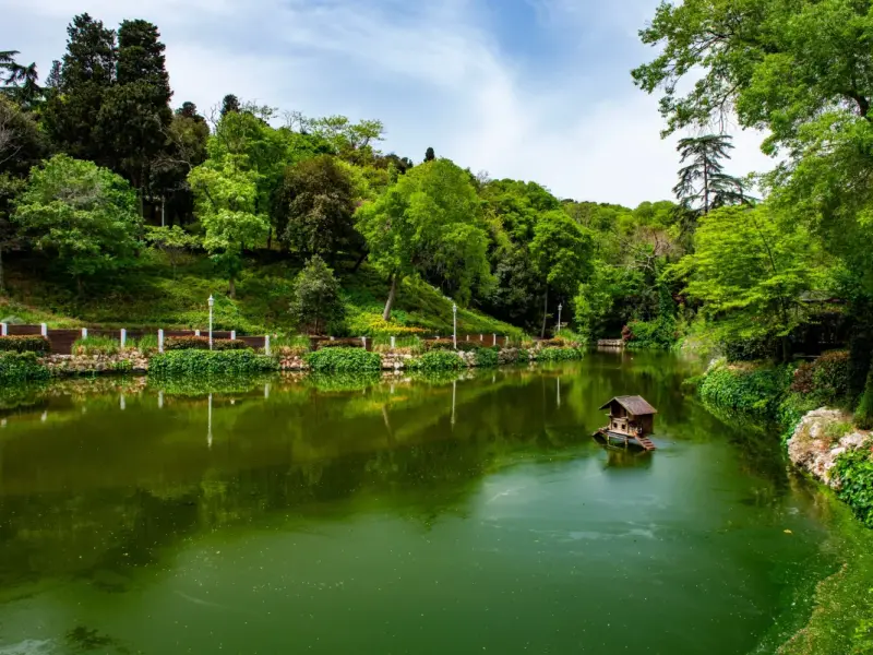 Yildiz Park in Besiktas, Istanbul, Turkey