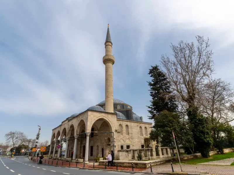 Molla Celebi Mosque in the Findikli District, Istanbul, Turkey