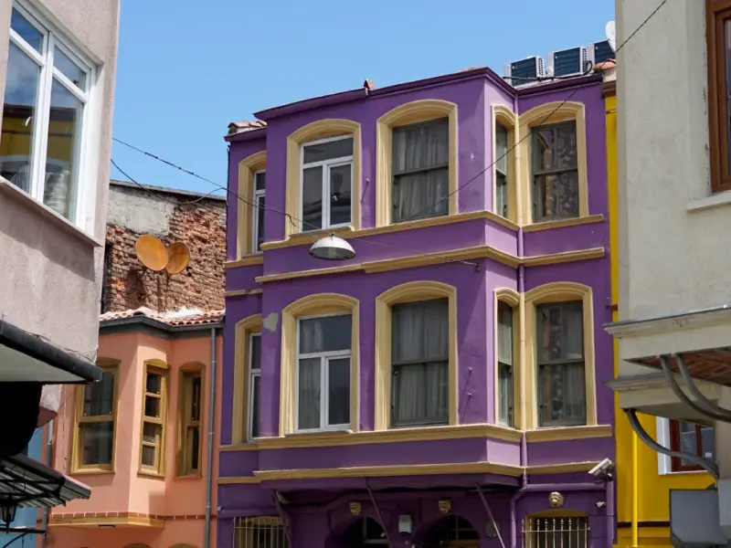 Balat Neighborhood in Istanbul, Turkey - a historic residential quarter