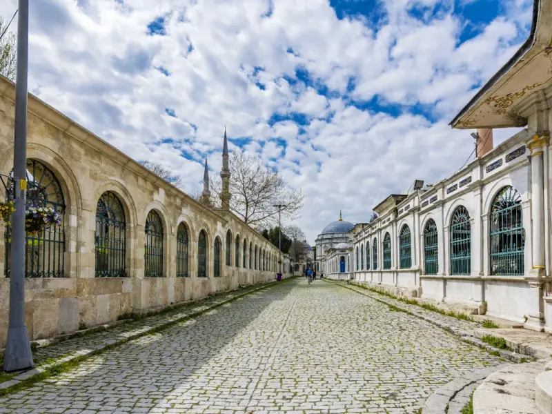 Eyup Sultan Cemetery, Eyup District, Istanbul, Turkey