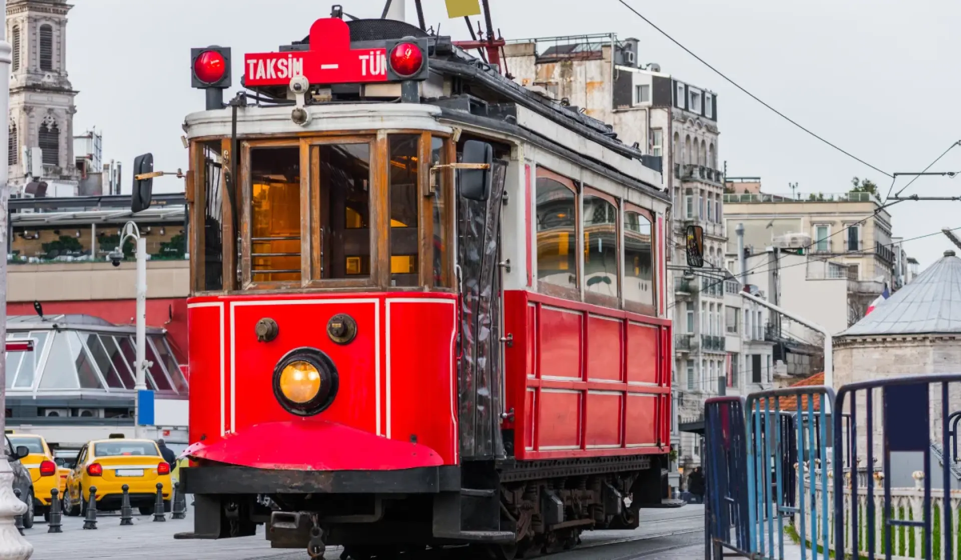 Retro Tram on Istiklal