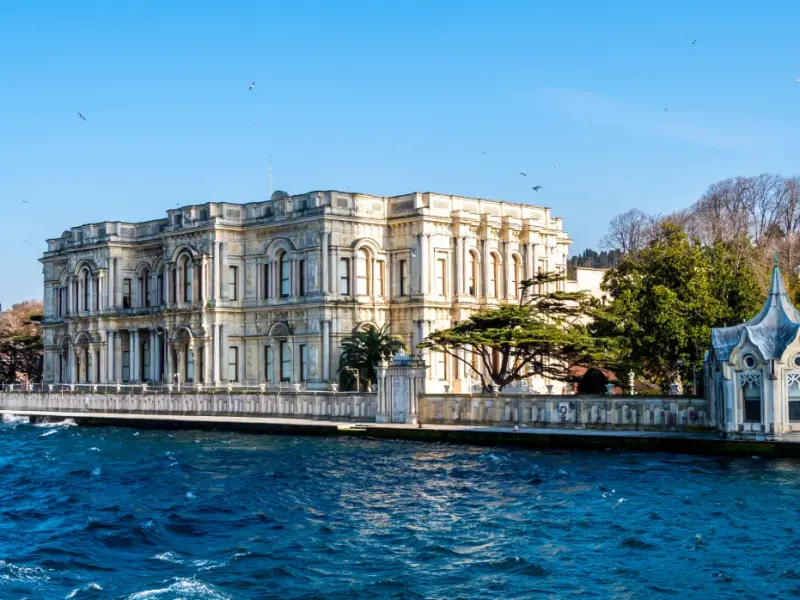 Beylerbeyi Palace in Istanbul - a 19th-century Ottoman waterfront residence