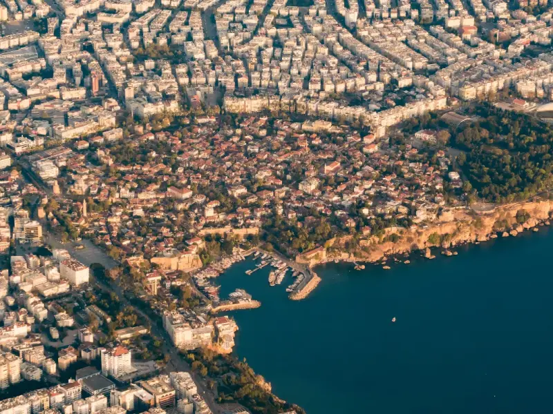 Old Antalya in Antalya, Turkey - the historic district of Kaleici