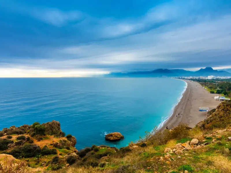 Gulf of Antalya, Antalya Turkey - coast, beaches, and archaeology